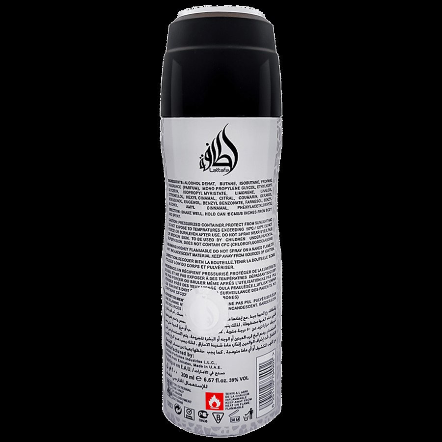 Lattafa Musk Salama Deodorant - Imported