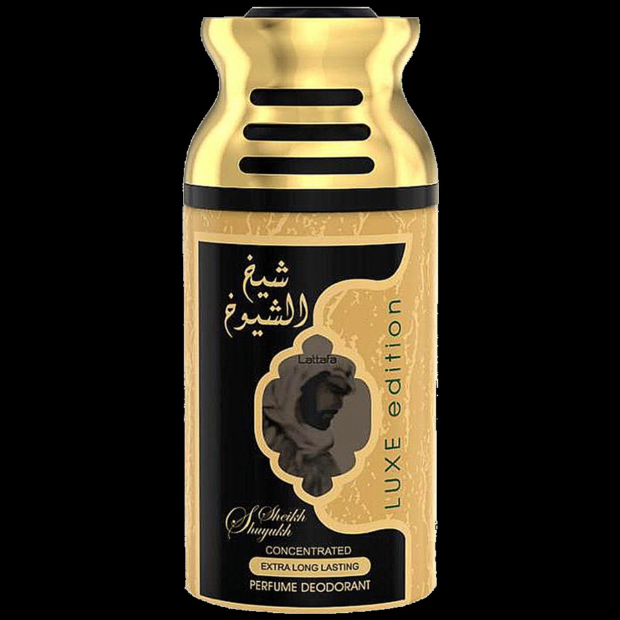 Lattafa Sheikh Al Shuyukh Luxe Edition Deodorant - Imported