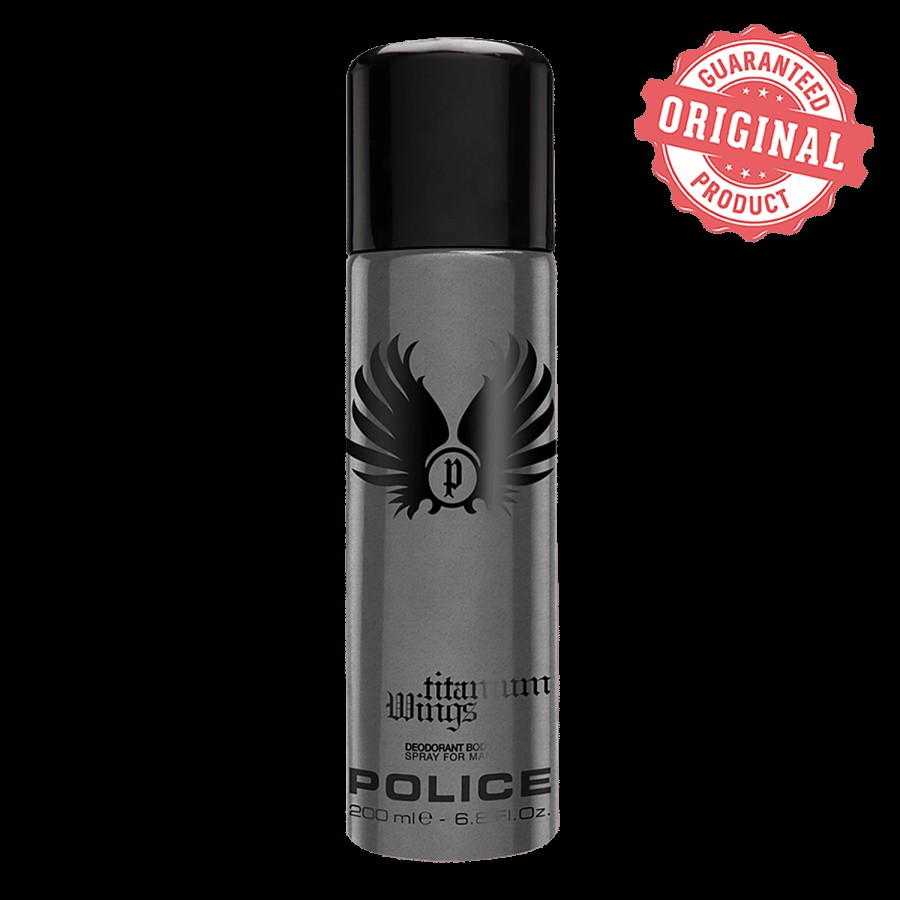 Police Wings Titanium Deodorant Spray