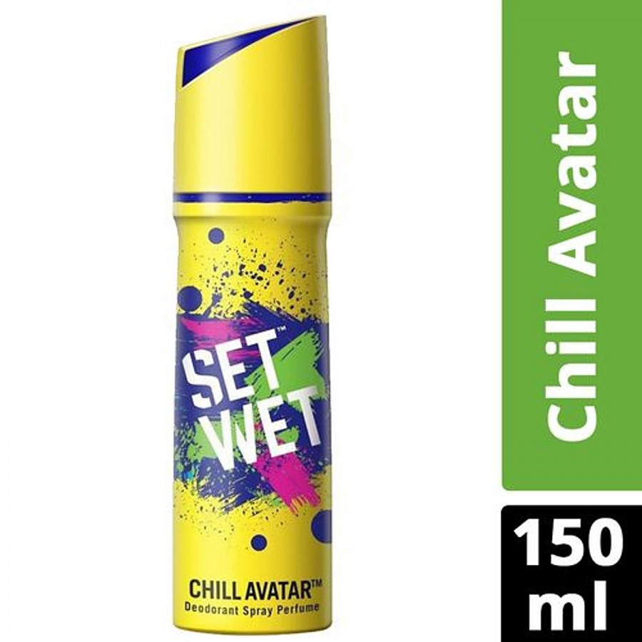 Set Wet Chill Avatar Deodorant Spray Perfume