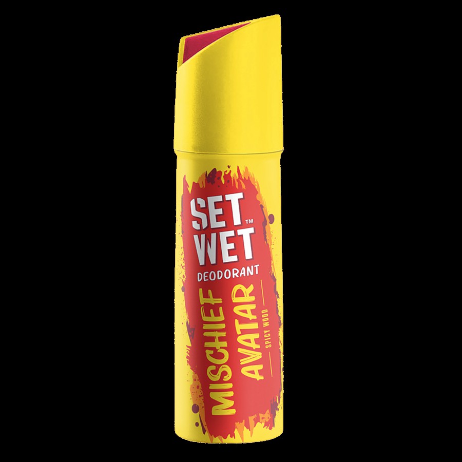 Set Wet Mischief Avatar Deodorant & Body Spray Perfume For Men