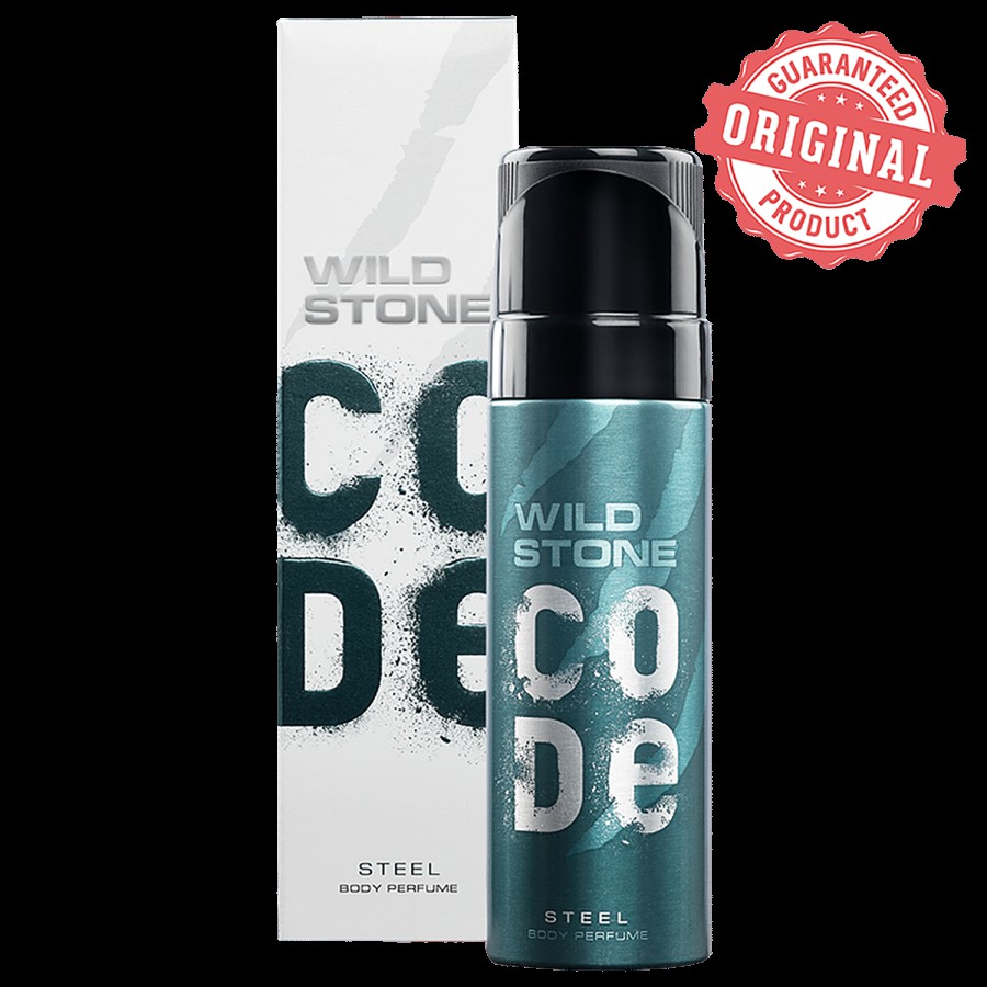 Wild Stone Code Steel Body Perfume