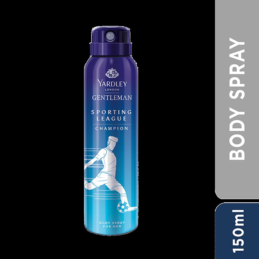 Yardley London Gentleman Sporting League Body Spray - Champion