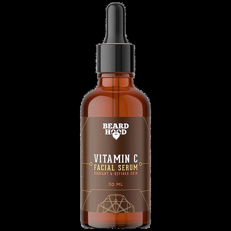 Beardhood Vitamin C 20% Face Serum - With Hyaluronic Acid