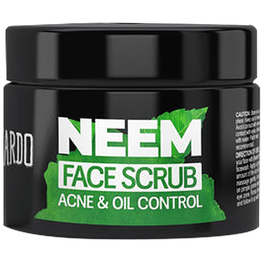 Beardo Neem Face Scrub - Acne & Oil Control