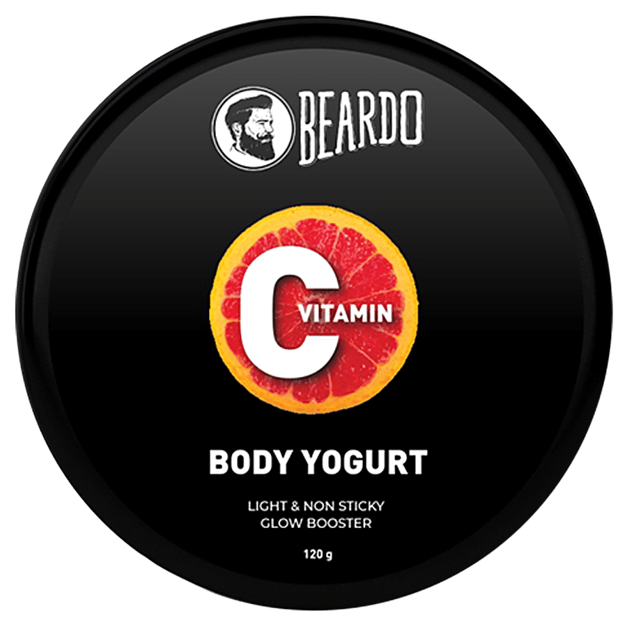 Beardo Vitamin C Body Yogurt - Light & Non-Sticky Moisturizer