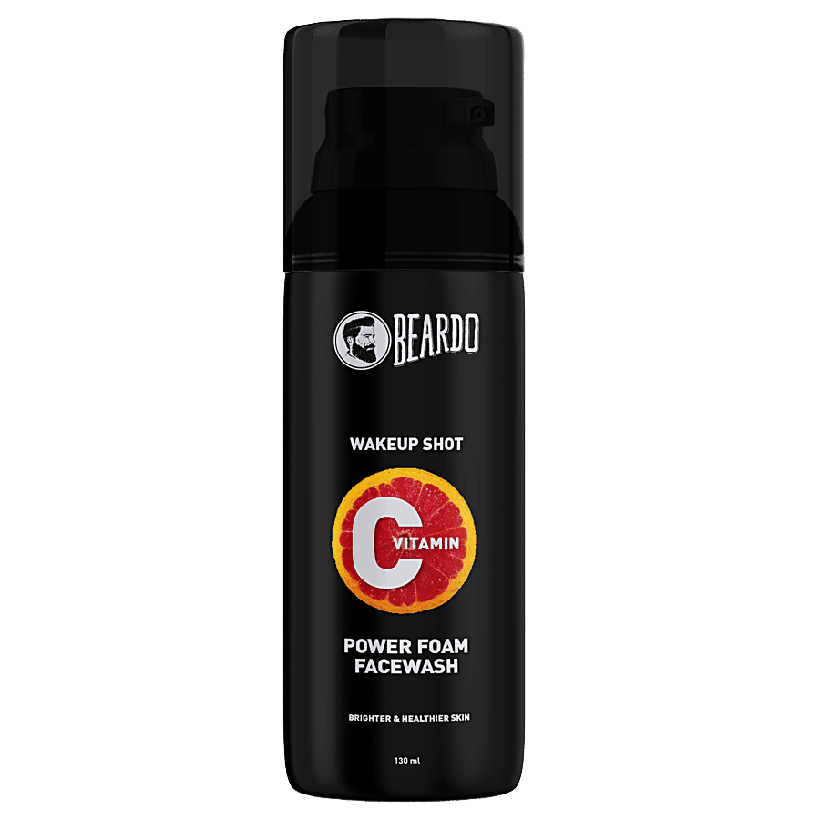 Beardo Vitamin C Power Foam Face Wash - Skin Brightening