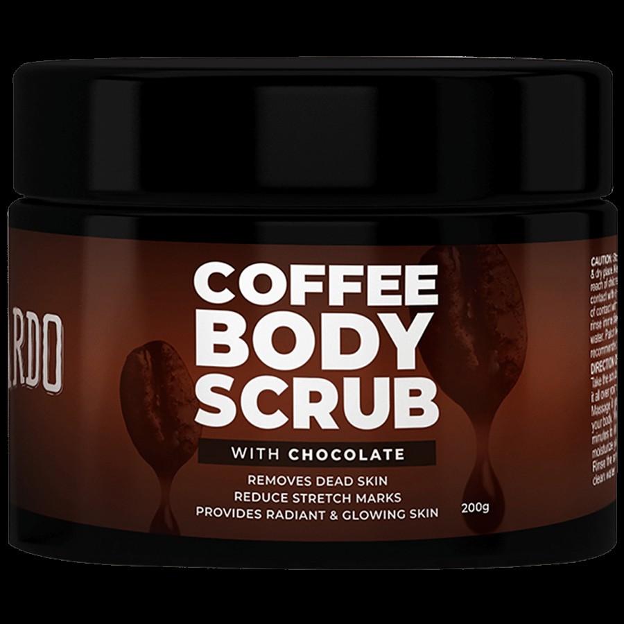 Beardo Coffee Body Scrub For Men - With Chocolate