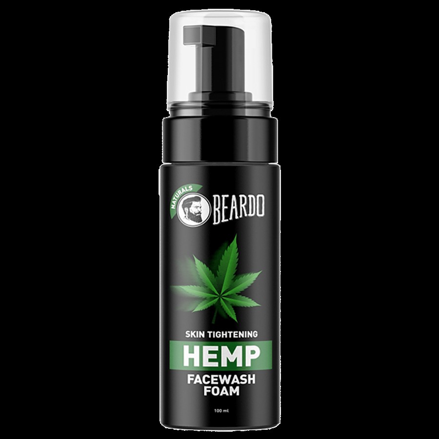 Beardo Hemp Foam Facewash - Calming