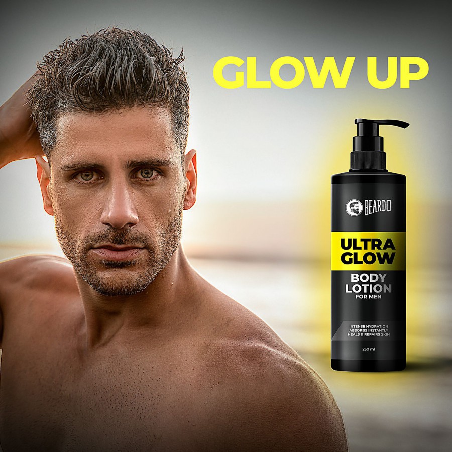 Beardo Ultraglow Body Lotion - Intense Hydration