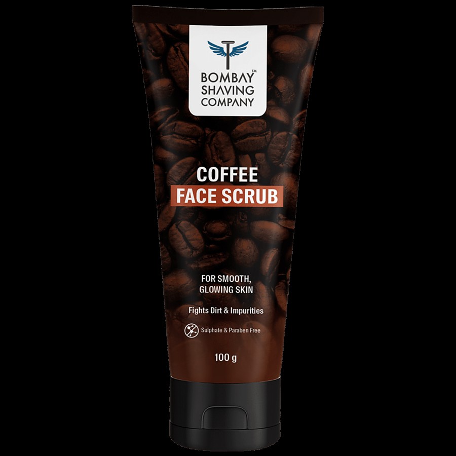 Bombay Shaving Company Coffee Face Scrub - Fights Dirt & Impurities