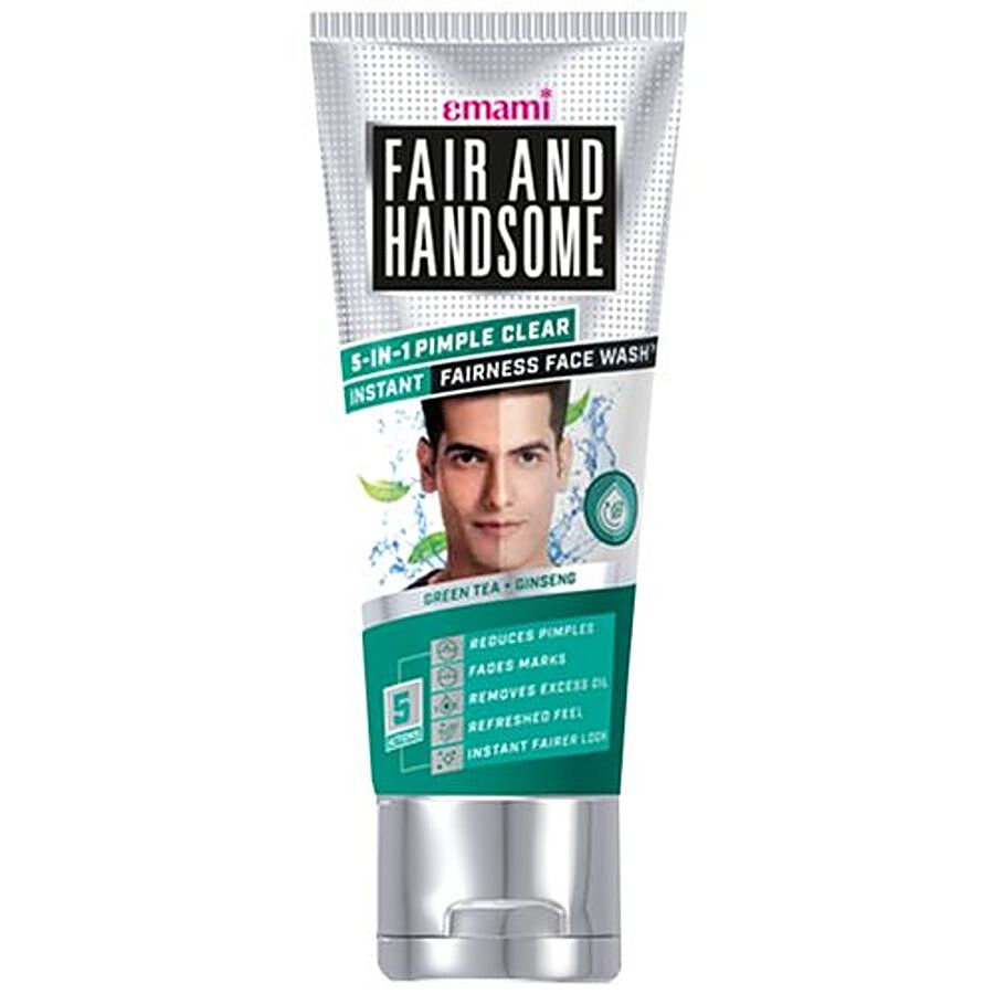 Fair And Handsome  5-in-1 Pimple Clear Instant Fairness Face Wash