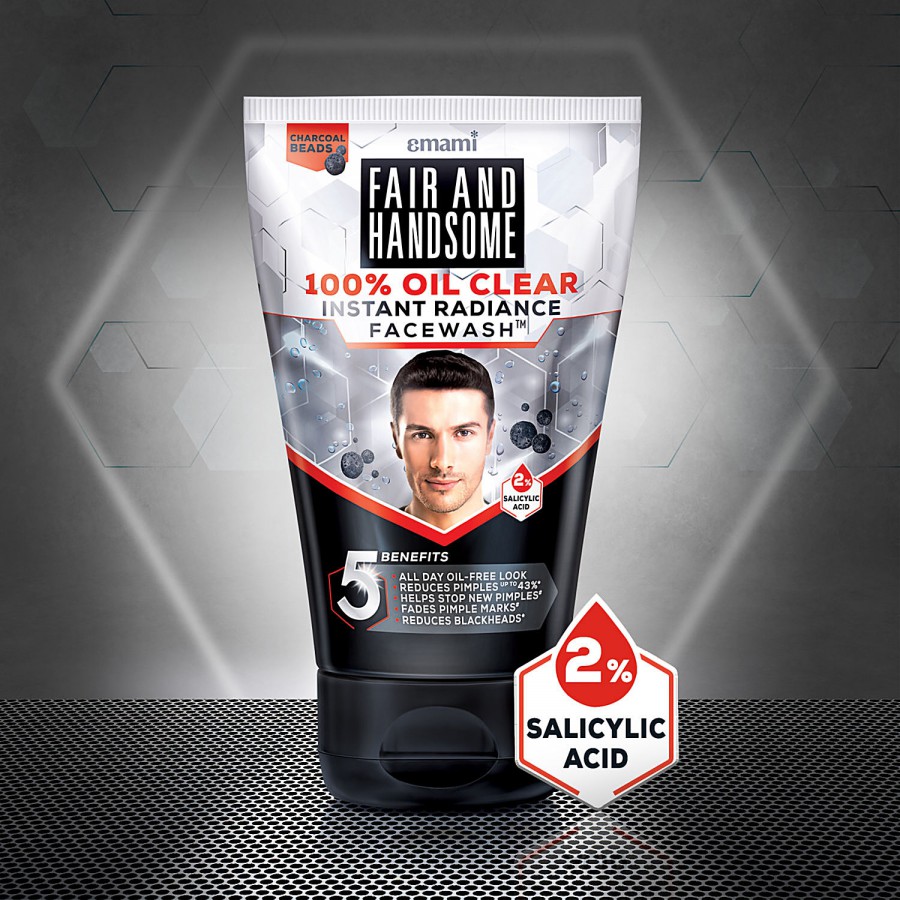 Fair And Handsome 100% Oil Clear Facewash