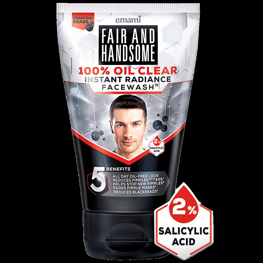 Fair And Handsome 100% Oil Clear Facewash