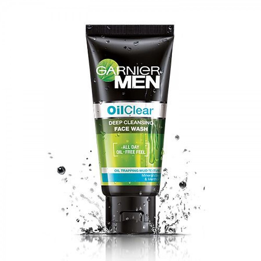 Garnier Men Oil Clear Deep Cleansing Face Wash