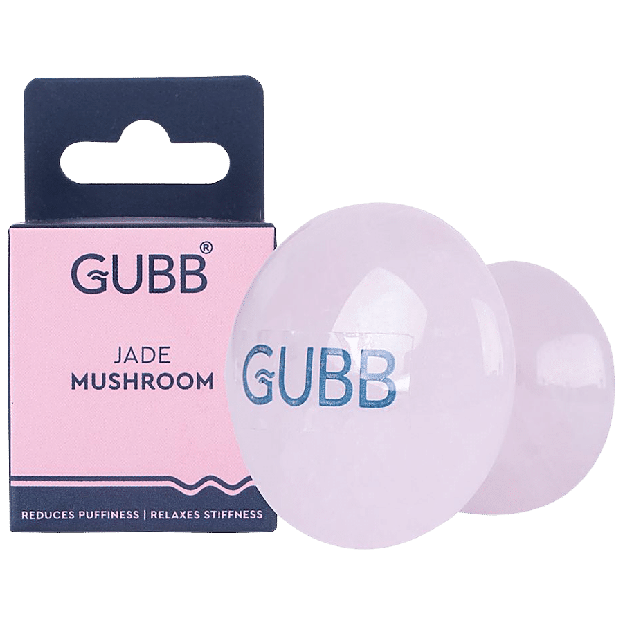 Gubb Jade Mushroom Face & Body Tool/Massager - For Anti Ageing