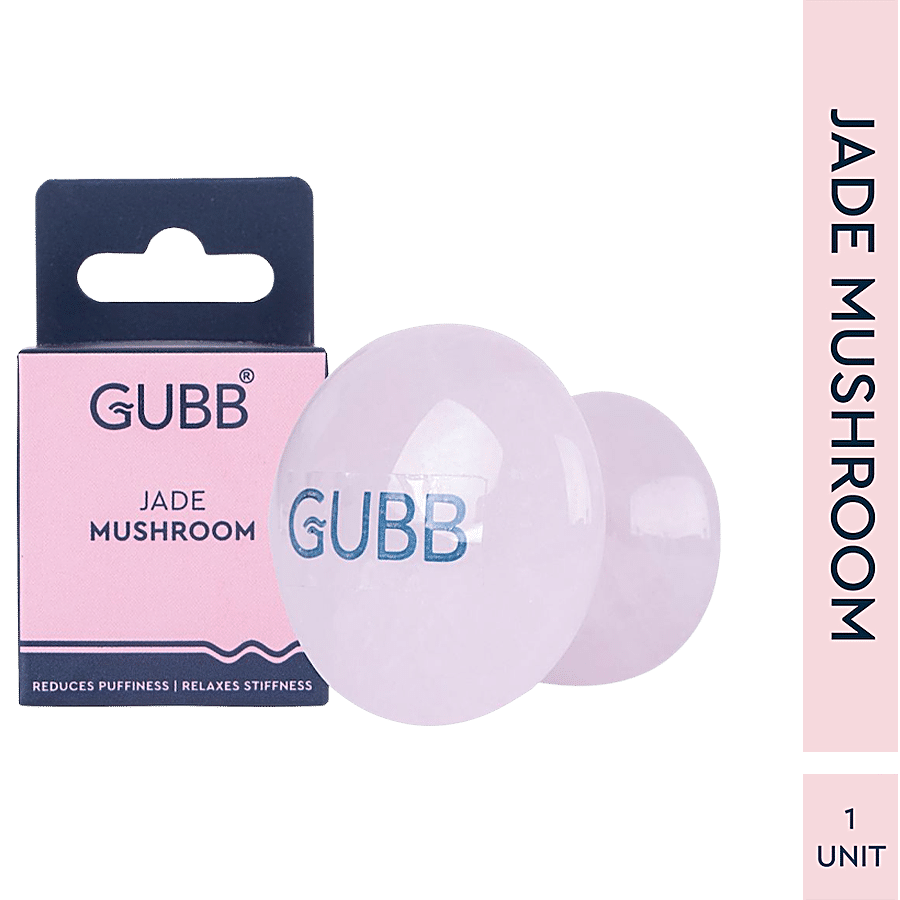 Gubb Jade Mushroom Face & Body Tool/Massager - For Anti Ageing