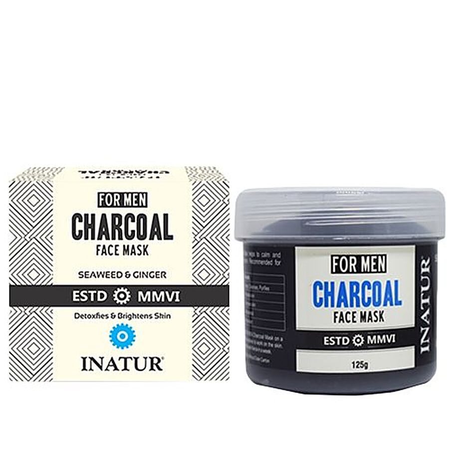 INATUR  Men Charcoal Face Mask