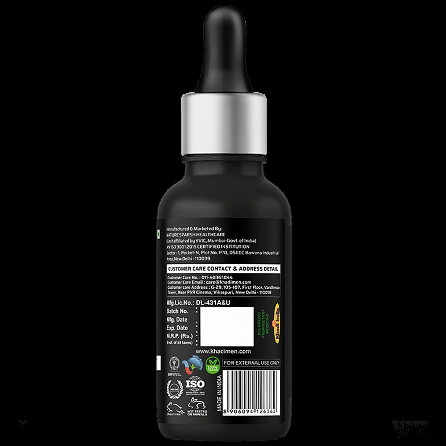 Khadi Men Vitamin C Face Serum - With Hyaluronic Acid