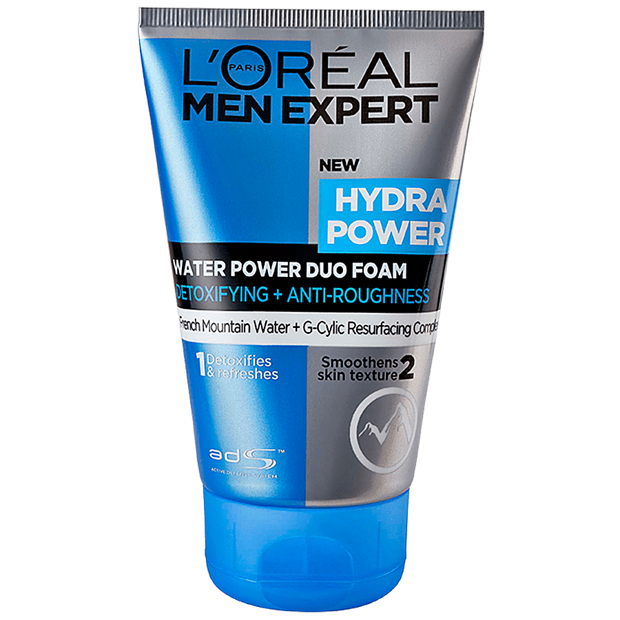 L'OREAL PARIS Men Expert Hydra Power Duo Foam Cleanser