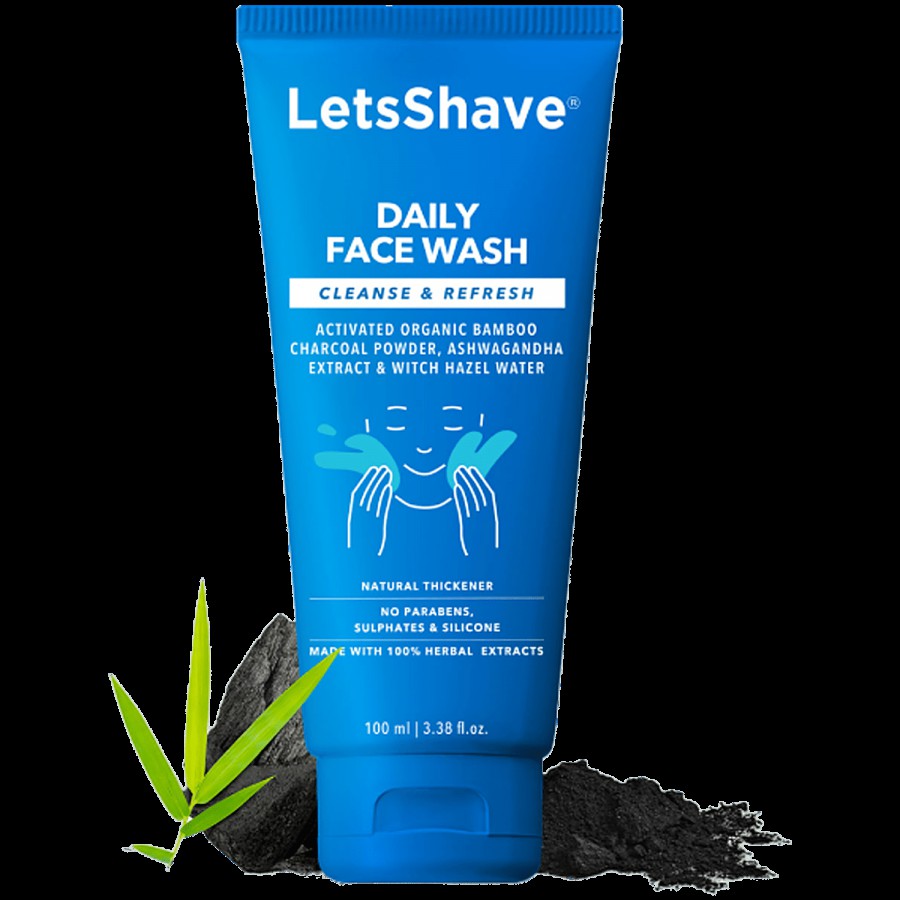 LetsShave Daily Face Wash - Anti Acne