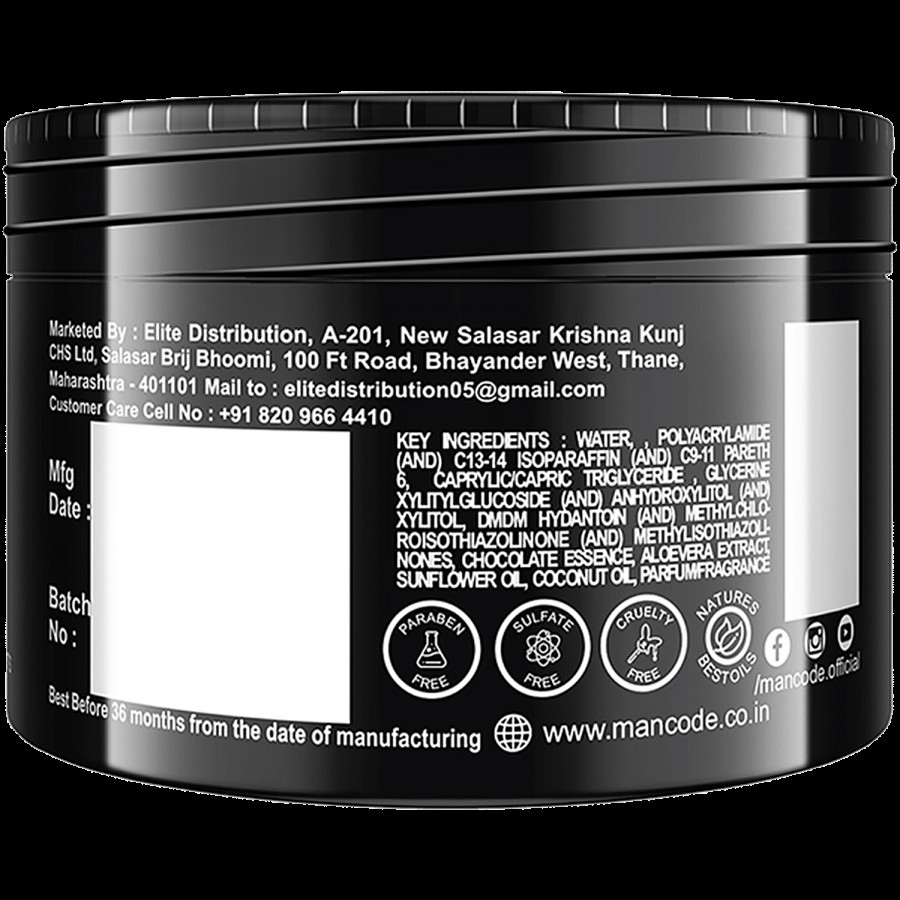 Mancode Chocolate Body Yogurt - Aloevera & Coconut Oil