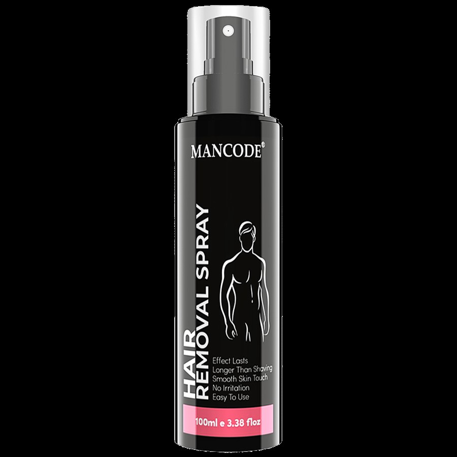 Mancode Hair Removal Spray - Easy To Use