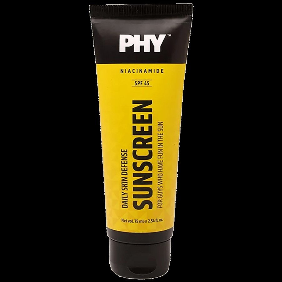 Phy Daily Skin Defense Sunscreen SPF 45 - Niacinamide