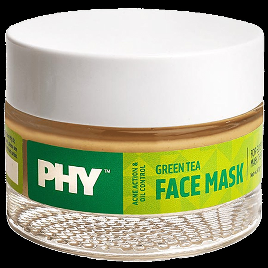 Phy Green Tea Face Mask - Skin Exfoliation