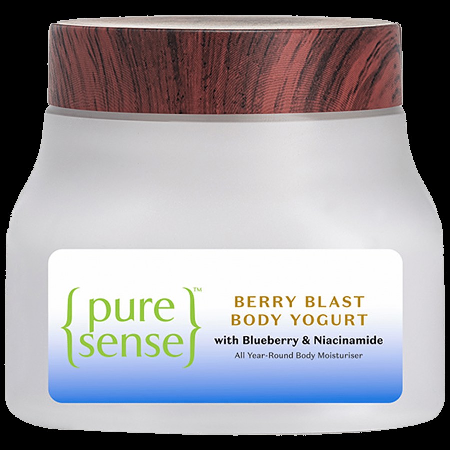 Pure Sense Berry Blast Body Yogurt - Blueberry & Niacinamide