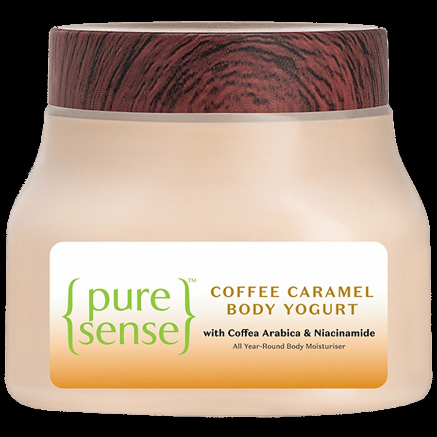 Pure Sense Coffee Caramel Body Yogurt - Coffea Arabica & Niacinamide