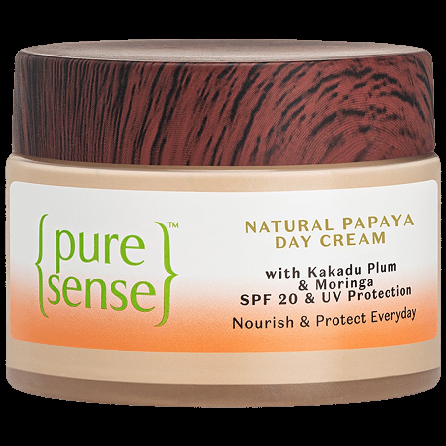 Pure Sense Natural Papaya Day Cream - Kakadu Plum & Moringa