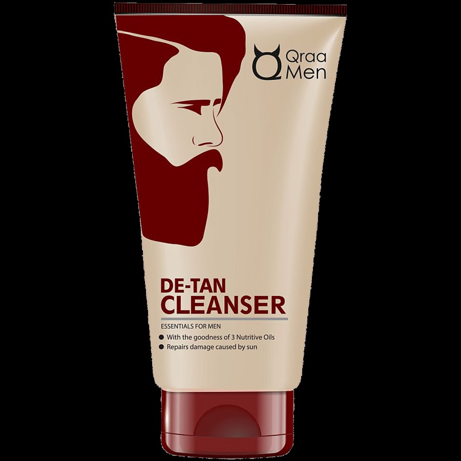 QRAA D-Tan Cleanser For Men