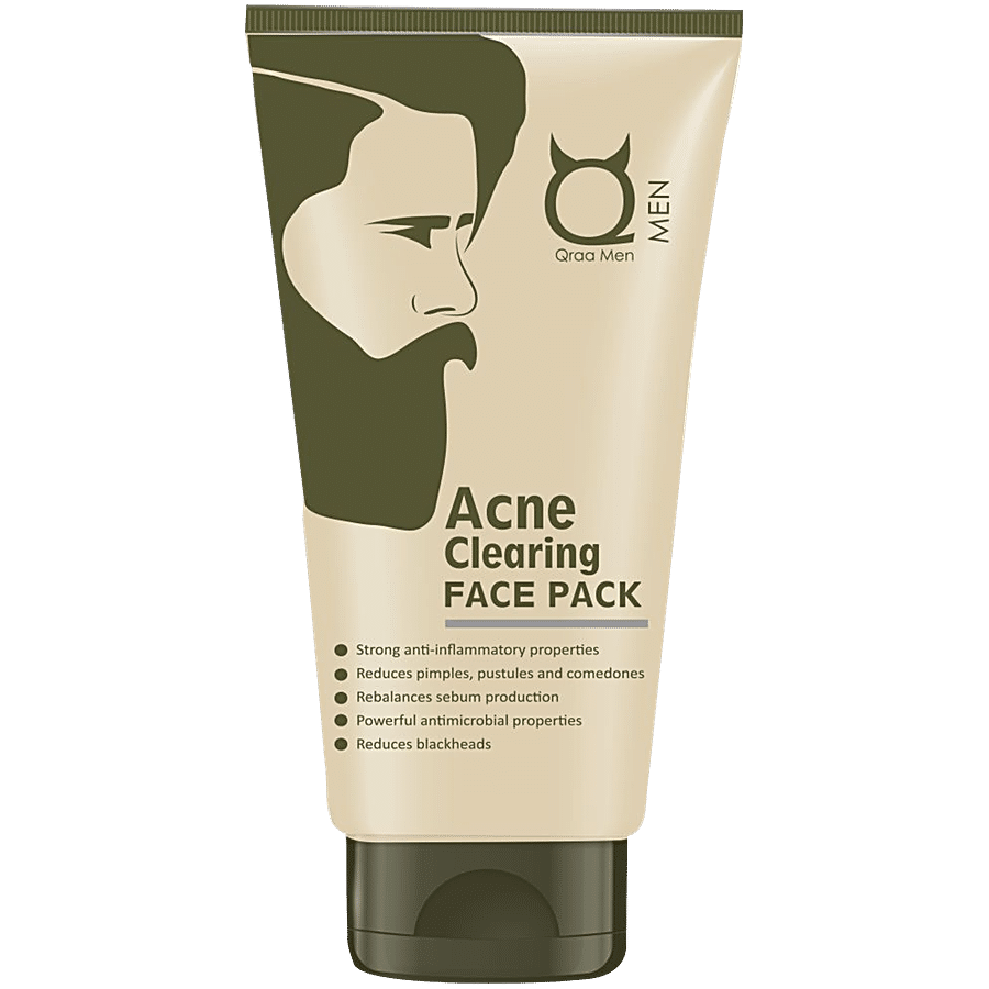 Qraa Men Acne Clearing Face Pack