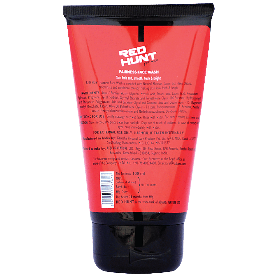 Red Hunt Fairness Face Wash