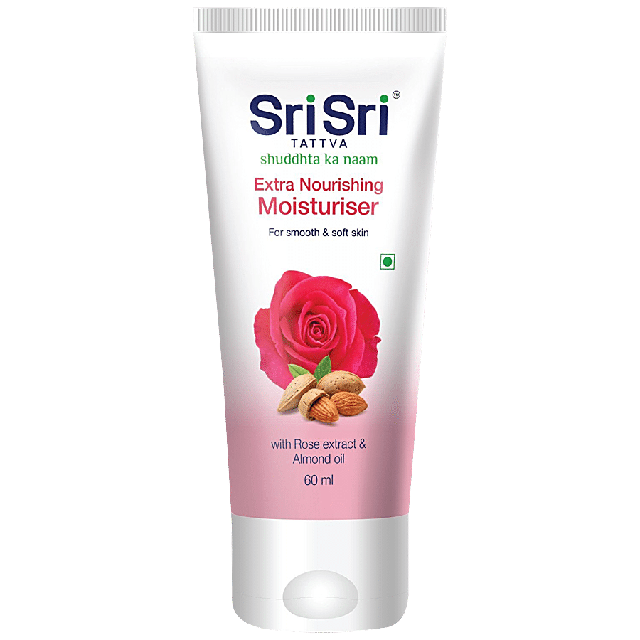 Sri Sri Tattva Extra Nourishing Moisturiser - Rose & Almond