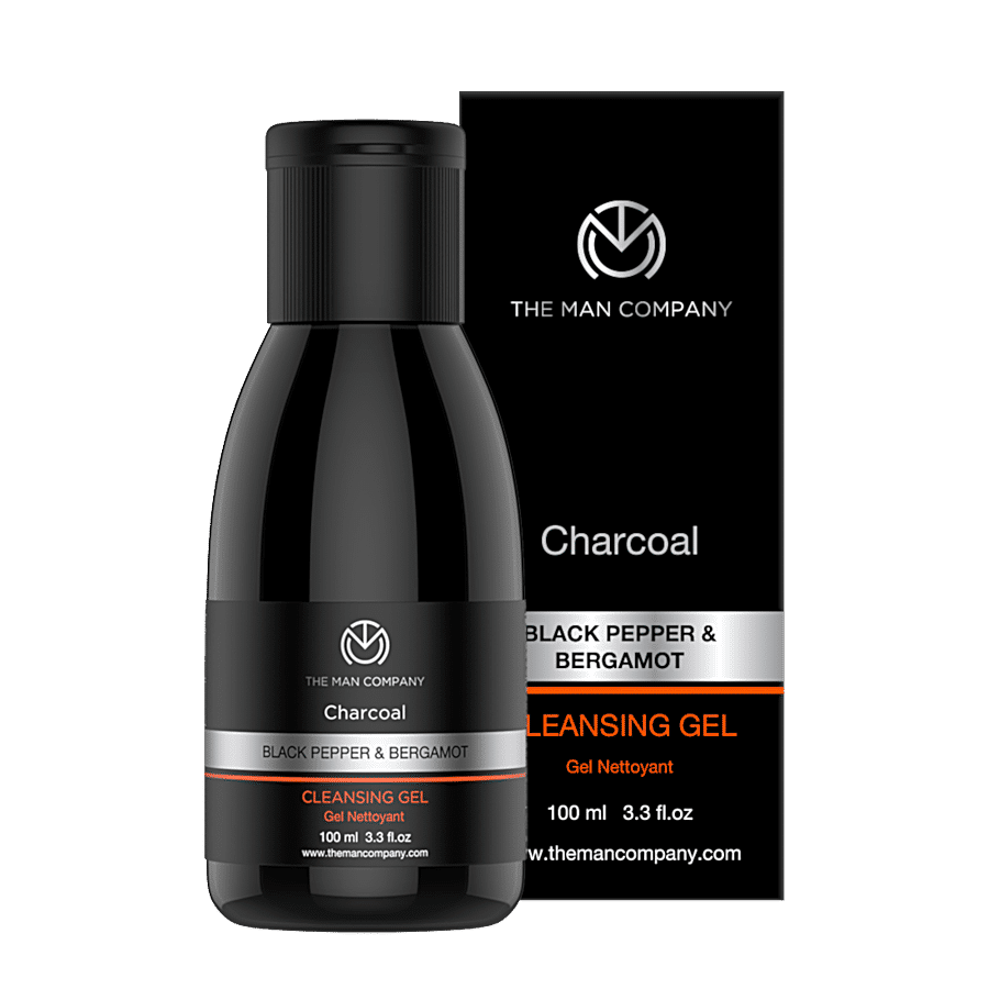 The Man Company Charcoal Cleansing Gel For Dark Spots