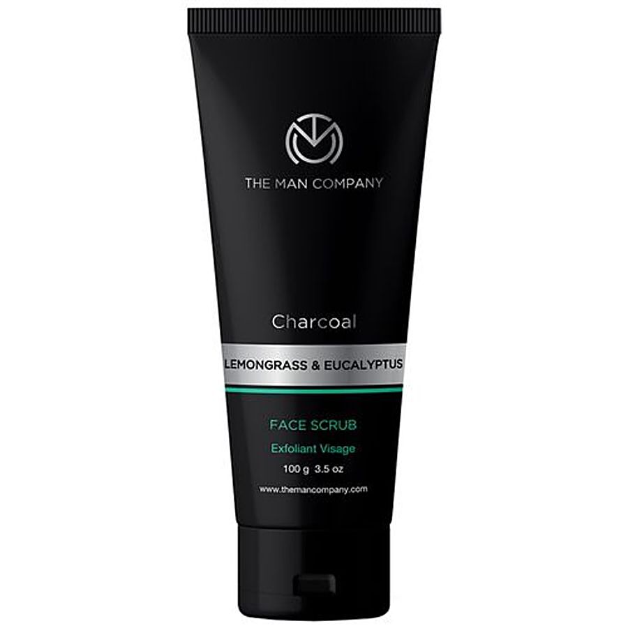 The Man Company Charcoal Face Scrub For Exfoliation