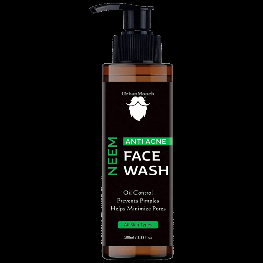 UrbanMooch Anti Acne Neem Face Wash