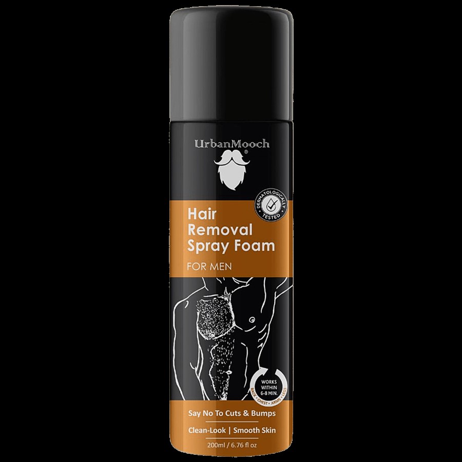 UrbanMooch Hair Removal Spray Foam - For Men