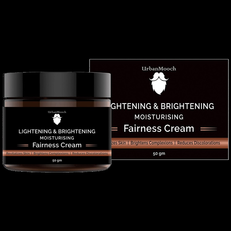 UrbanMooch Lightening & Brightening Moisturising Fairness Cream