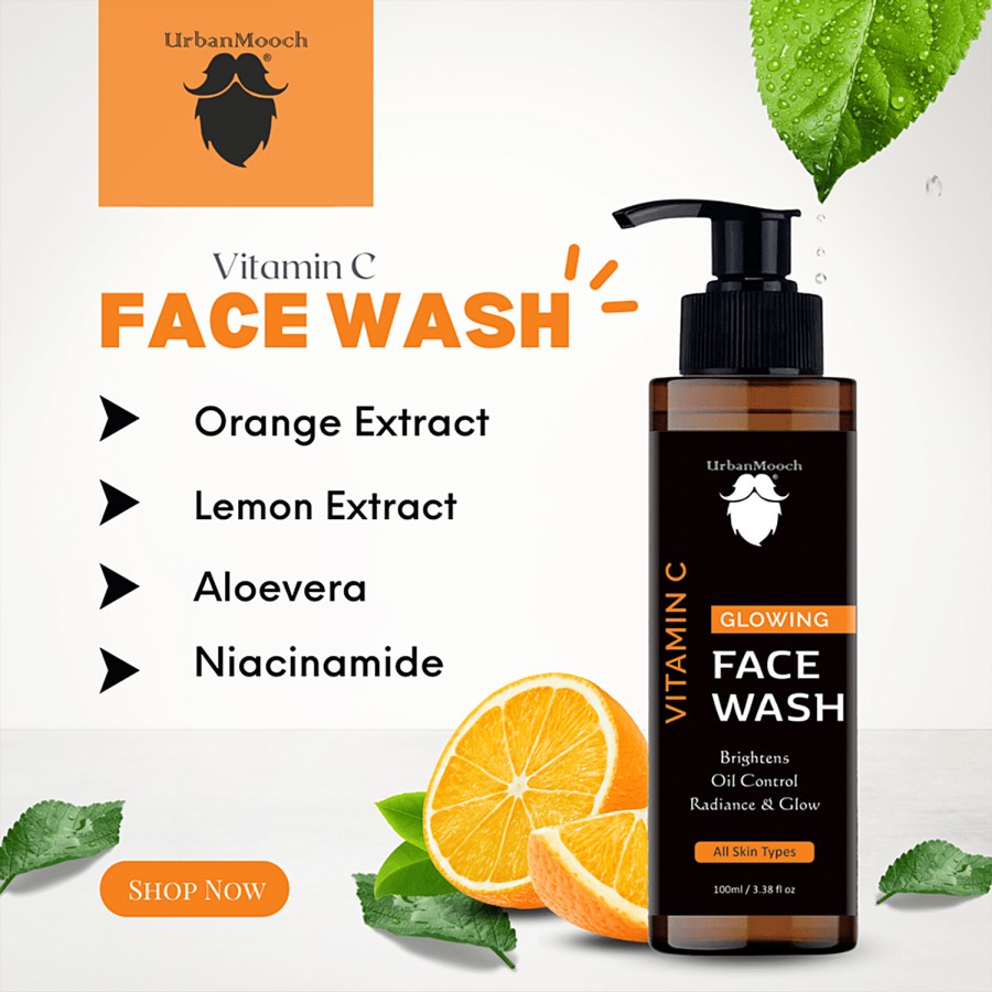 UrbanMooch Vitamin C Glowing Face Wash