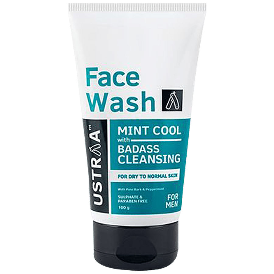 Ustraa De-Tan Face Wash With Face Scrub Combo - For Men