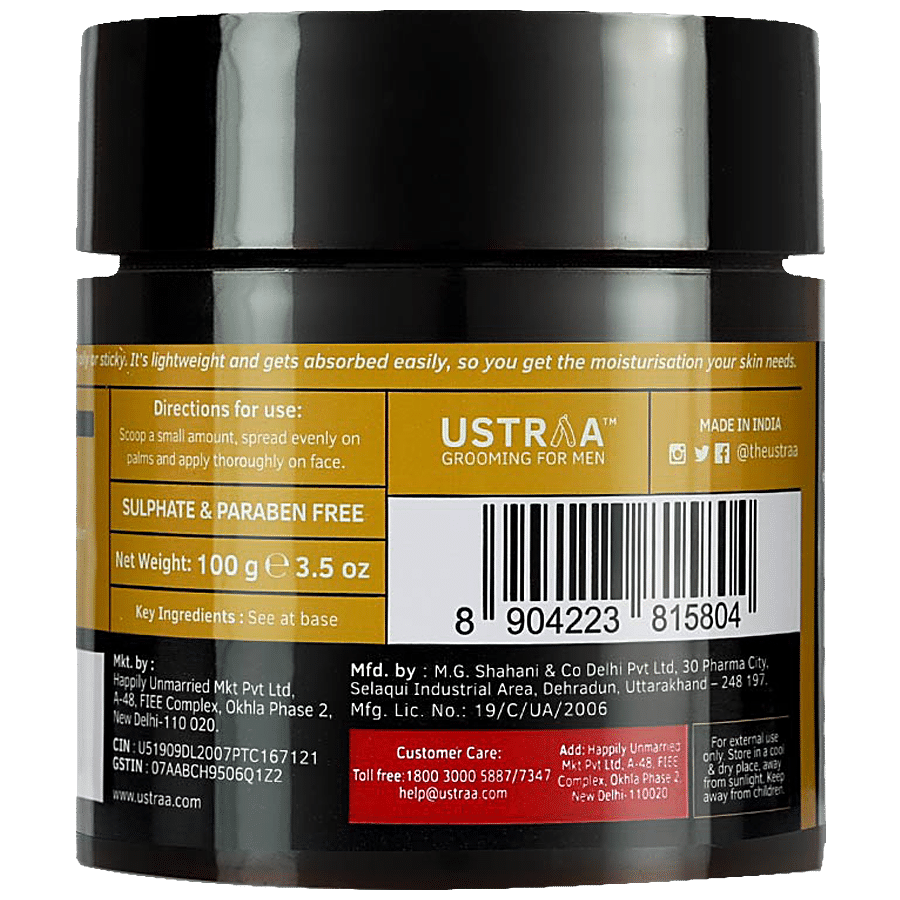 Ustraa Moisturising Cream - Oily Skin