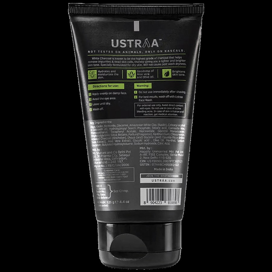 Ustraa De-Tan Face Mask For Men - Hydration