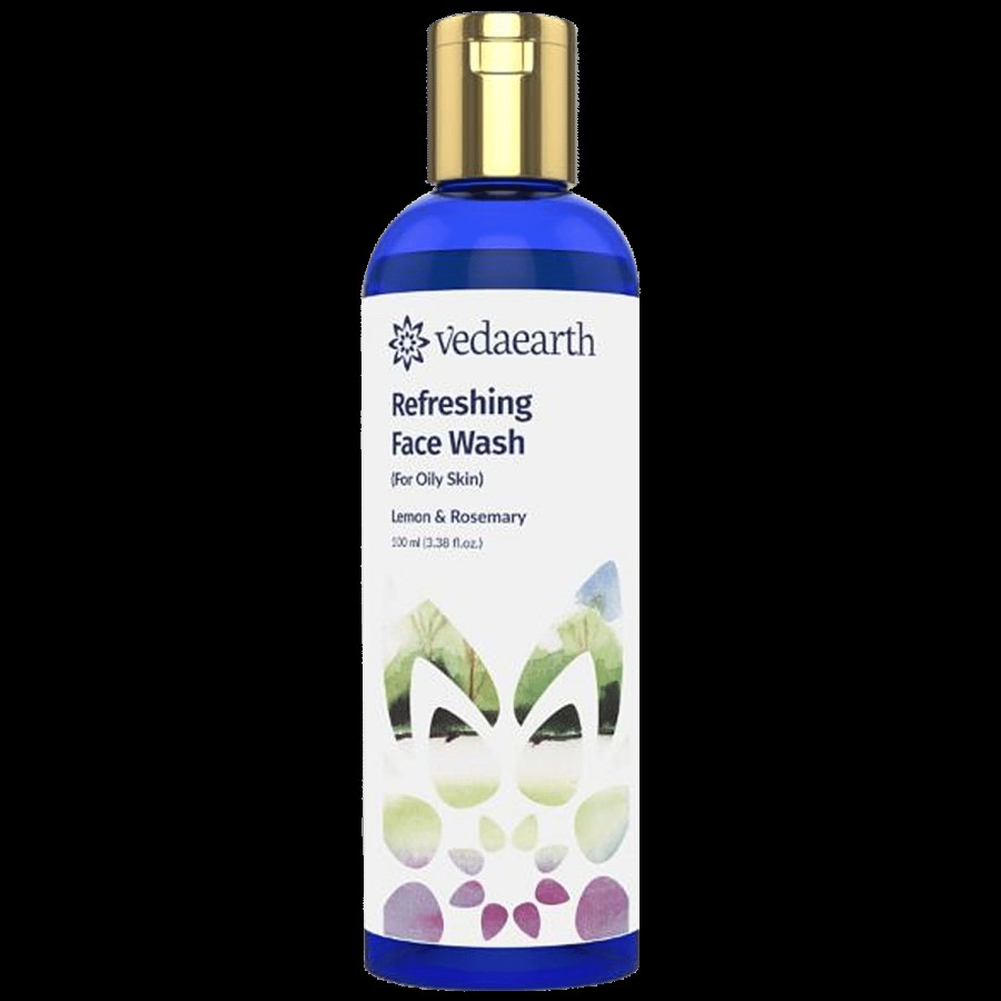 Vedaearth Refreshing Face Wash - For Oily Skin