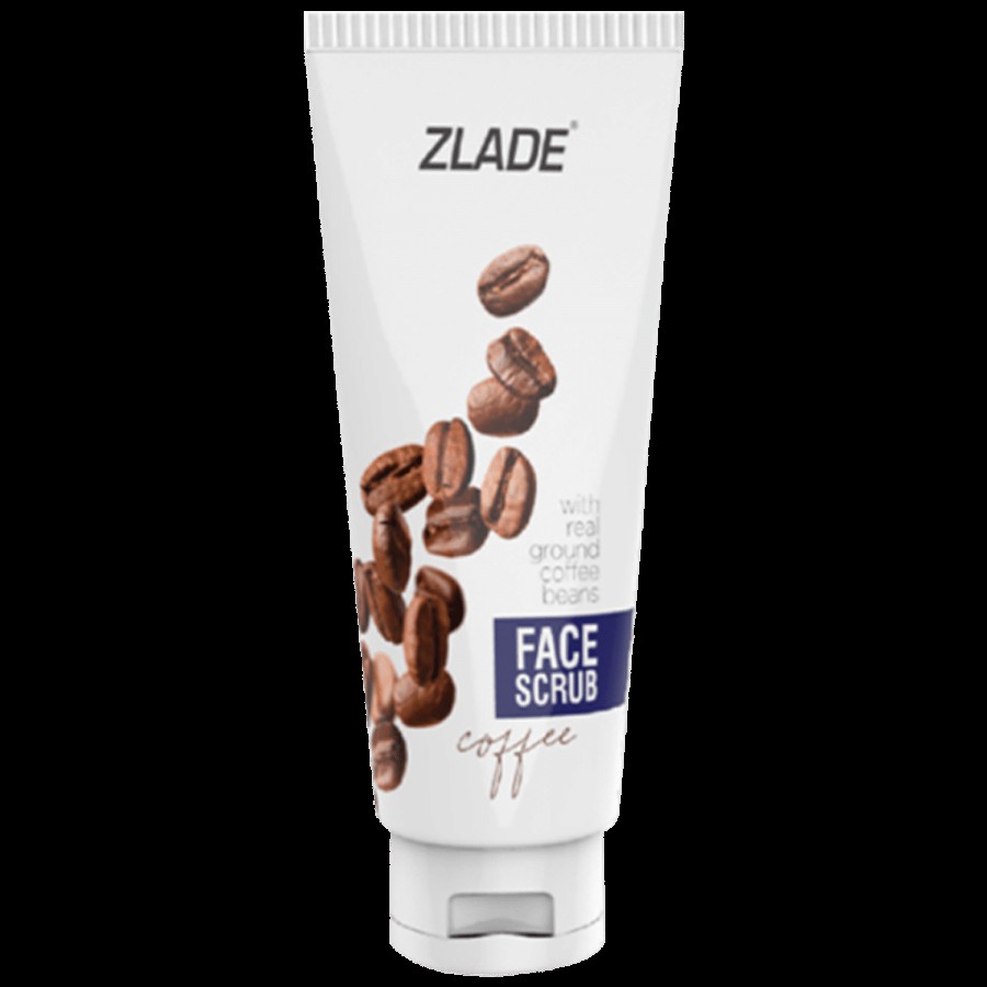 Zlade Coffee Face Scrub - Cleans Pores