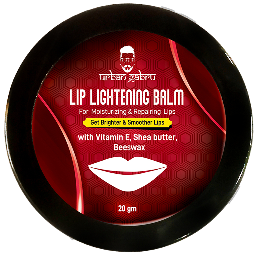 urban gabru Lip Balm For Lightening & Brightening - Dark Lips With Shea Butter