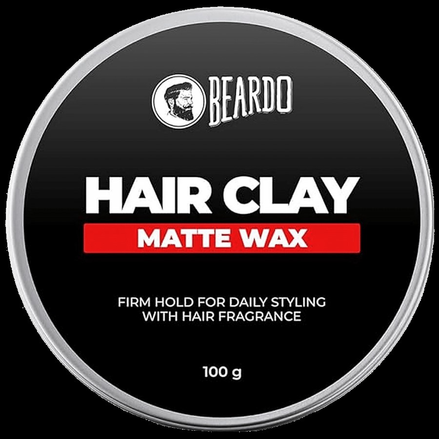 Beardo Hair Clay Wax - Strong Hold