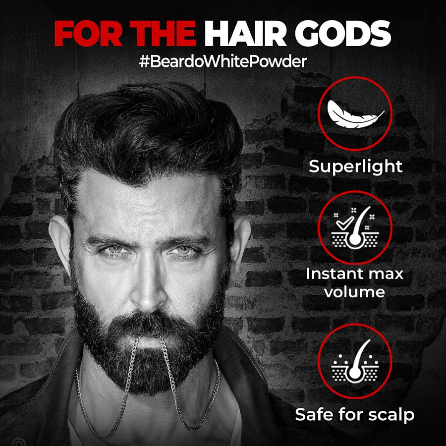 Beardo Max Volume Powder Wax - For Men